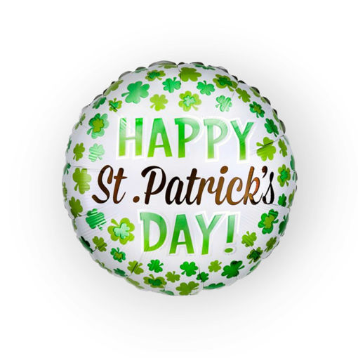 Picture of HAPPY ST PATRICKS DAY! FOIL BALLOON 18 INCH